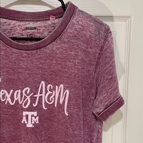 Texas A&M Women's Maroon T-Shirt - Picture 5 of 10